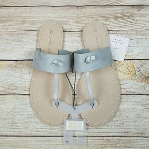 NWT LC Lauren Conrad Women's T Strap Sandals